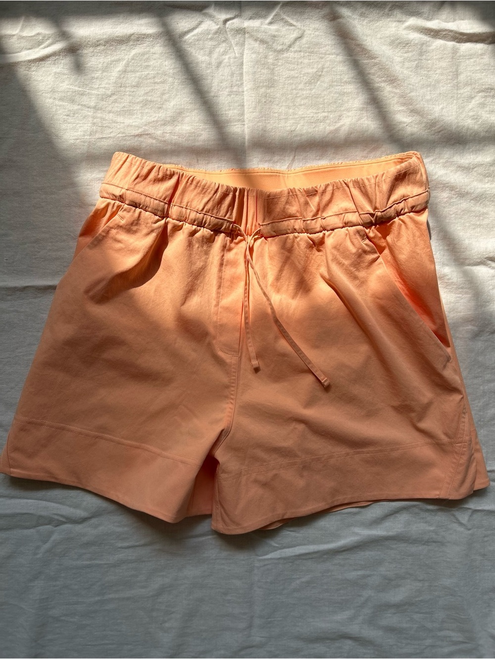 lululemon athletica Peach Drawstring Athletic Shorts